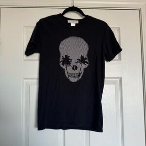 Project Social T palm tree skull tee